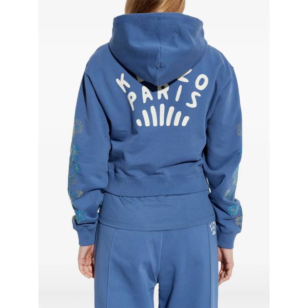 KENZO Logo-Print Cardigan