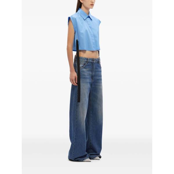 MSGM Belted Blouse