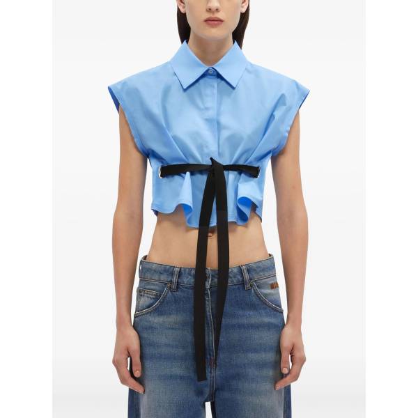 MSGM Belted Blouse
